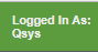 2. Currently 
Logged In User