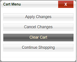 11. Finish Cart Edit
Modal Popup