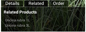 7. Related Products 
Tab Display